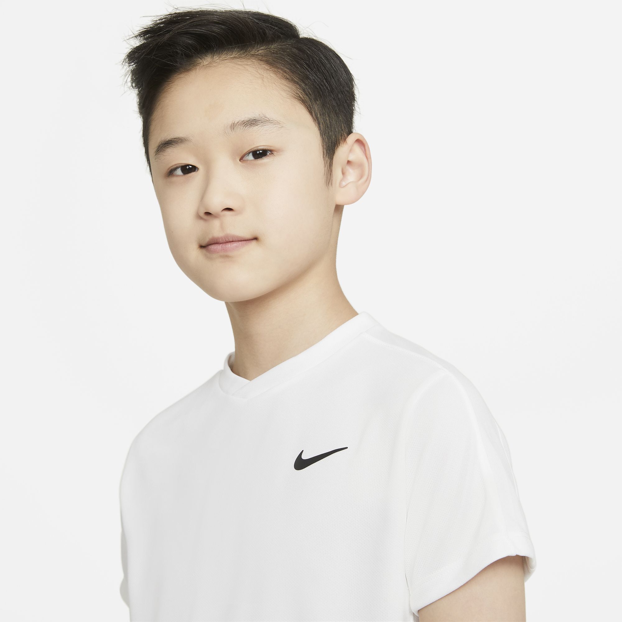 Nike Court Dri Fit Victory kisfiú teniszpoló - Image 3