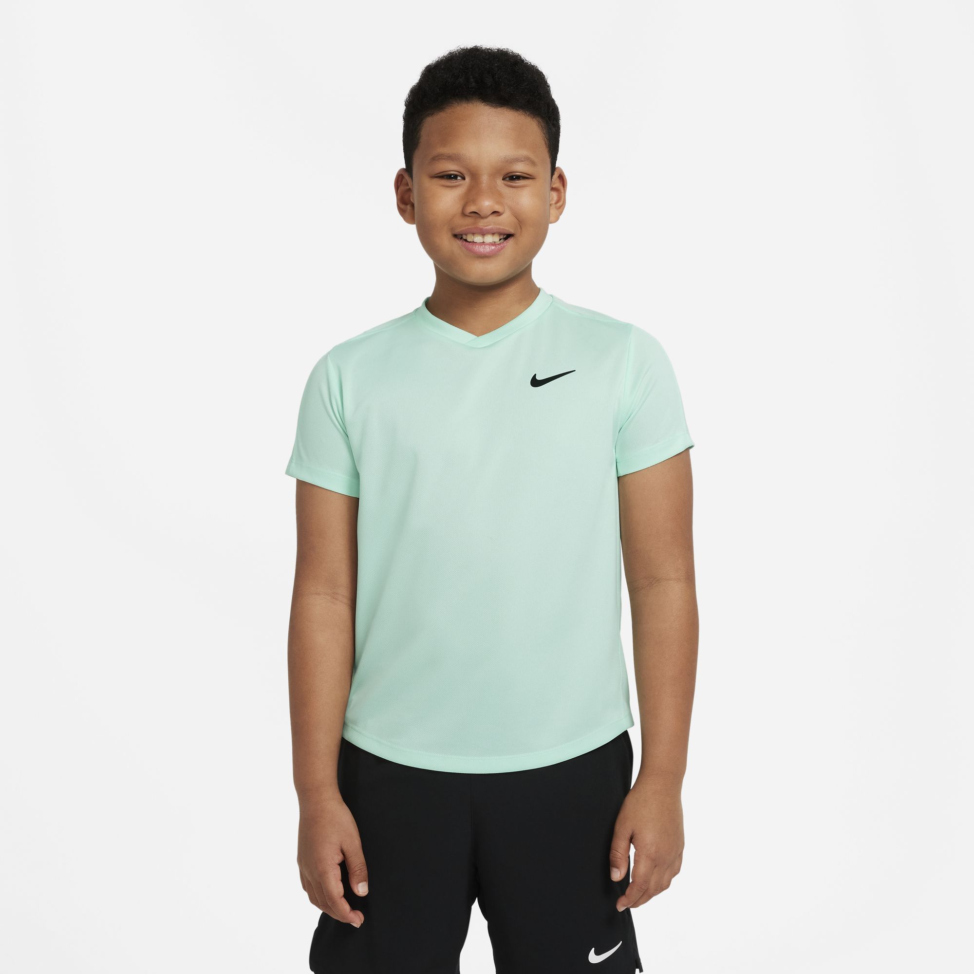 Nike Court Dri Fit Victory kisfiú teniszpoló - Image 2
