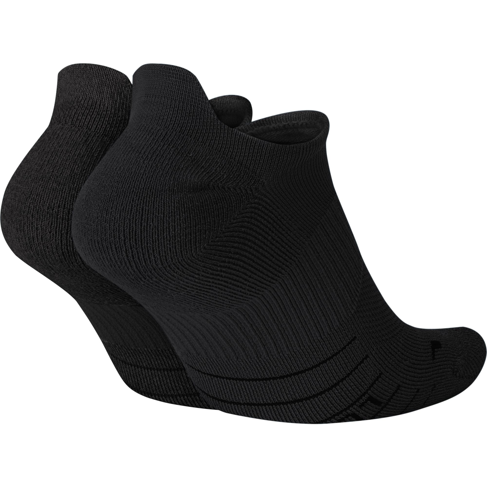 Nike Multiplier Running No-Show Socks (2 Pairs) zokni - Image 2