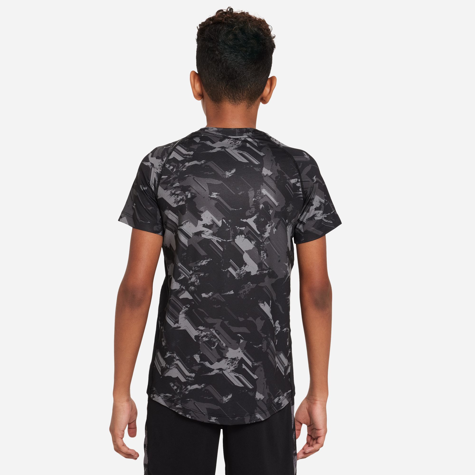 Nike Boy's Printed Dri Fit Top AO kisfiú teniszpoló - Image 2