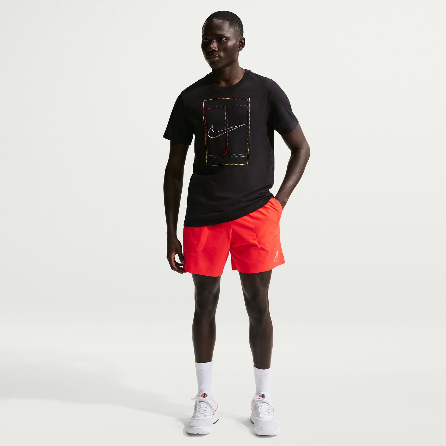 Nike Court Advantage ffi tenisz short 6" (15 cm) - Image 3